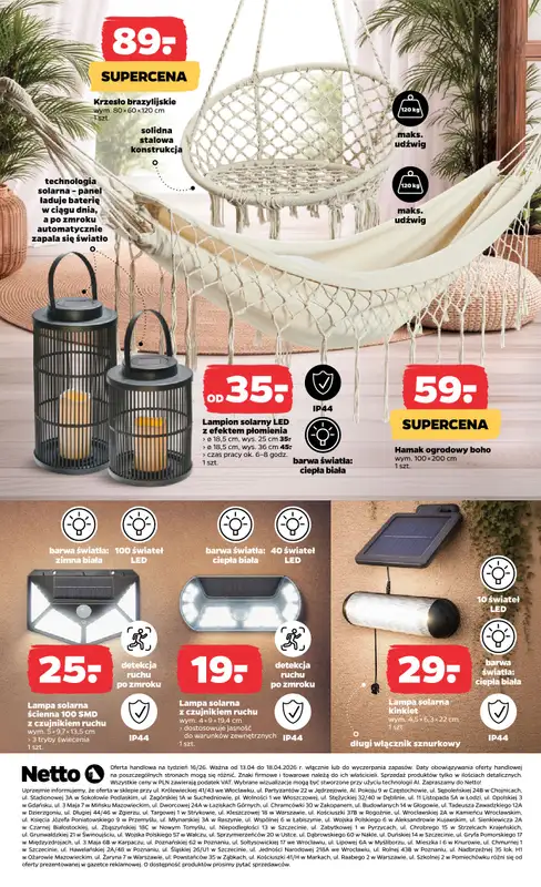 Netto - gazetka promocyjna Inspiracje tygodnia Netto od poniedziałku 13.04 do soboty 18.04 - strona 3