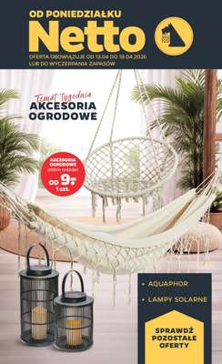Netto - gazetka promocyjna Inspiracje tygodnia Netto od poniedziałku 13.04 do soboty 18.04