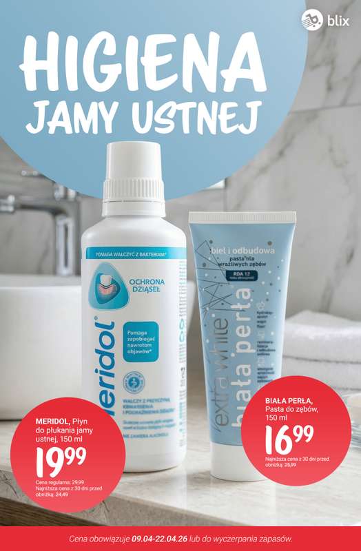 Rossmann - gazetka promocyjna Higiena jamy ustnej - super okazje! od soboty 11.04 do środy 15.04