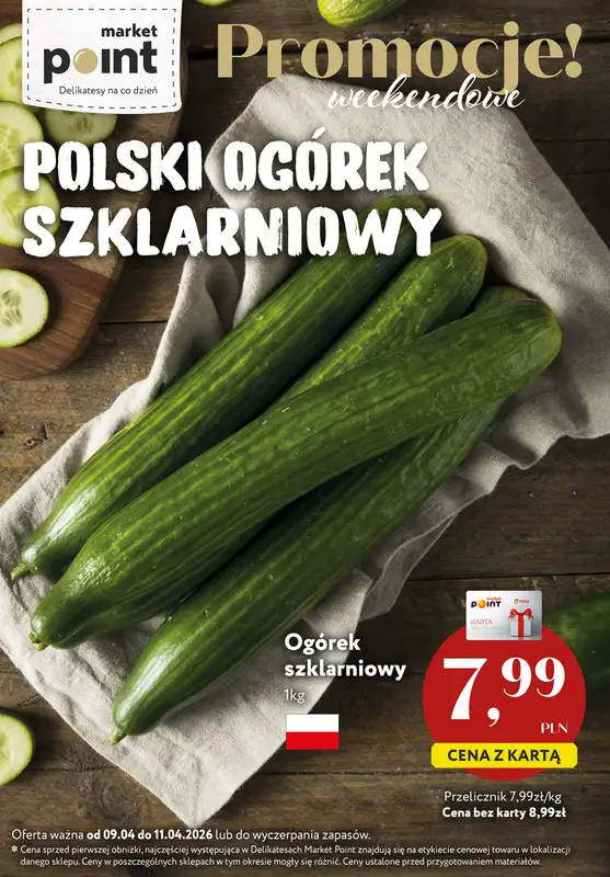 Market Point - gazetka promocyjna Gazetka weekendowa od piątku 10.04 do soboty 11.04 - strona 3