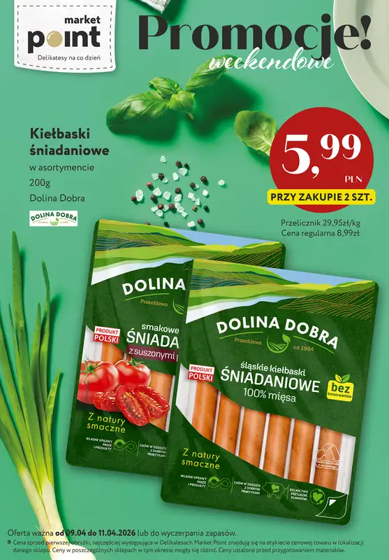 Market Point - gazetka promocyjna Gazetka weekendowa od piątku 10.04 do soboty 11.04 - strona 7