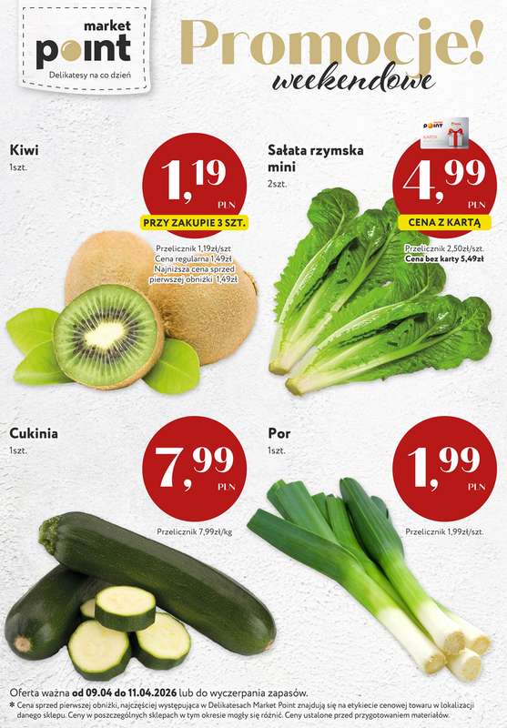 Market Point - gazetka promocyjna Gazetka weekendowa od piątku 10.04 do soboty 11.04 - strona 5