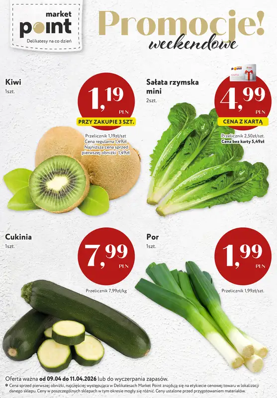 Market Point - gazetka promocyjna Gazetka weekendowa od piątku 10.04 do soboty 11.04 - strona 5