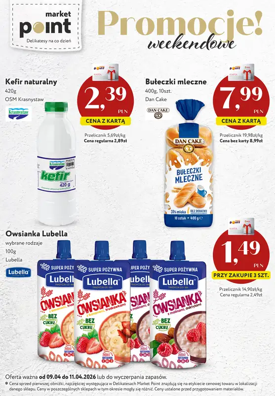 Market Point - gazetka promocyjna Gazetka weekendowa od piątku 10.04 do soboty 11.04 - strona 6