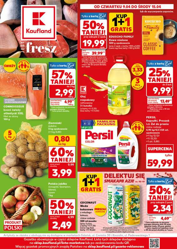 Kaufland - gazetka promocyjna Gazetka Tygodnia od czwartku 09.04 do środy 15.04