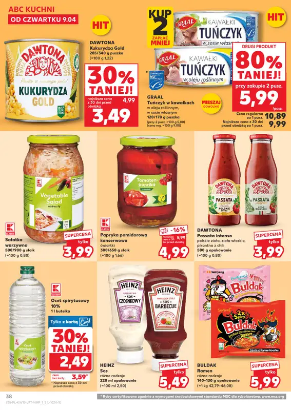 Kaufland - gazetka promocyjna Gazetka Tygodnia od czwartku 09.04 do środy 15.04 - strona 38