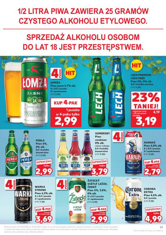 Kaufland - gazetka promocyjna Gazetka Tygodnia od czwartku 09.04 do środy 15.04 - strona 51