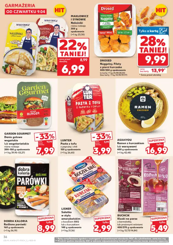 Kaufland - gazetka promocyjna Gazetka Tygodnia od czwartku 09.04 do środy 15.04 - strona 36