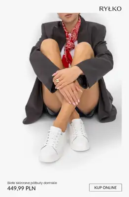 Ryłko - gazetka promocyjna BIAŁE damskie półbuty od piątku 10.04  - strona 2