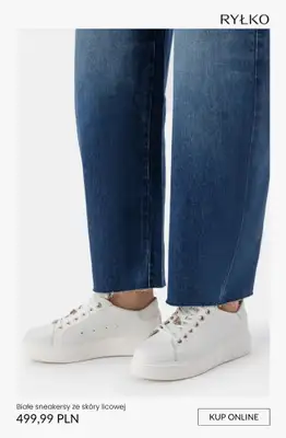 Ryłko - gazetka promocyjna BIAŁE damskie półbuty od piątku 10.04  - strona 4
