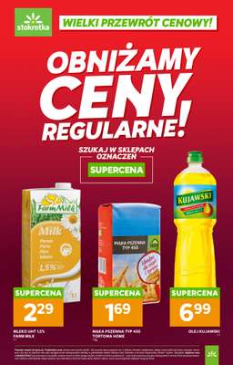 Stokrotka - gazetka promocyjna Obniżamy ceny regularne! od piątku 10.04 do środy 15.04