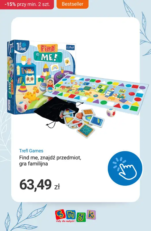 Smyk - gazetka promocyjna Weekend rabatów! -15% przy zakupie min. 2 produktów od piątku 10.04 do poniedziałku 13.04 - strona 9