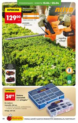 Biedronka - gazetka promocyjna Hity i inspiracje, od 11.04 od soboty 11.04 do środy 22.04 - strona 24