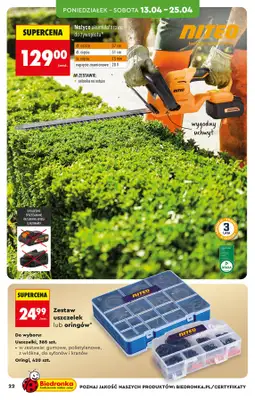 Biedronka - gazetka promocyjna Hity i inspiracje, od 11.04 od soboty 11.04 do środy 22.04 - strona 24