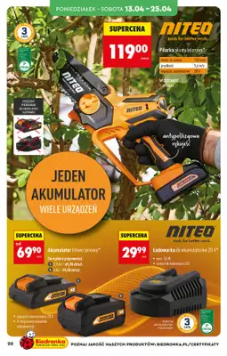 Biedronka - gazetka promocyjna Hity i inspiracje, od 11.04 od soboty 11.04 do środy 22.04 - strona 22