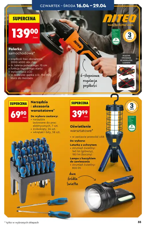 Biedronka - gazetka promocyjna Hity i inspiracje, od 11.04 od soboty 11.04 do środy 22.04 - strona 37