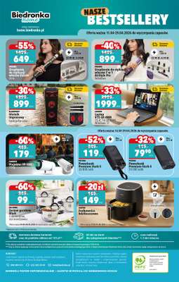 Biedronka - gazetka promocyjna Hity i inspiracje, od 11.04 od soboty 11.04 do środy 22.04 - strona 46