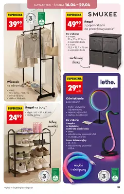 Biedronka - gazetka promocyjna Hity i inspiracje, od 11.04 od soboty 11.04 do środy 22.04 - strona 33