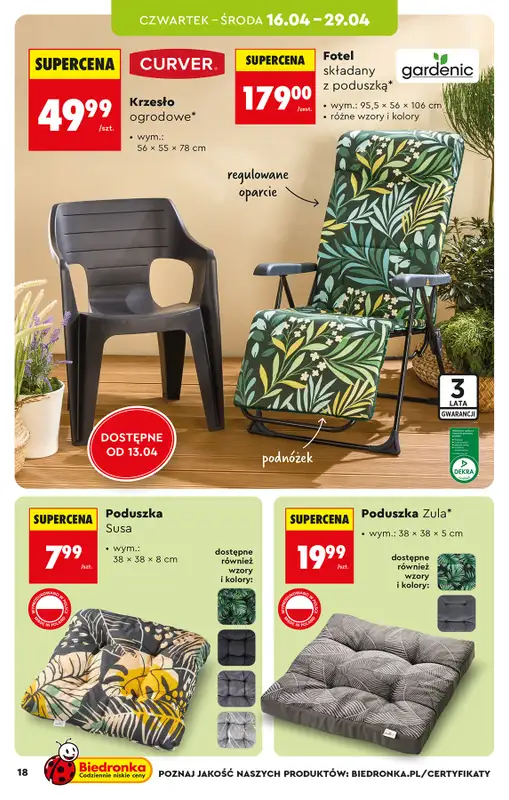 Biedronka - gazetka promocyjna Hity i inspiracje, od 11.04 od soboty 11.04 do środy 22.04 - strona 20