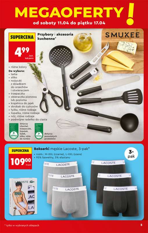 Biedronka - gazetka promocyjna Hity i inspiracje, od 11.04 od soboty 11.04 do środy 22.04 - strona 7