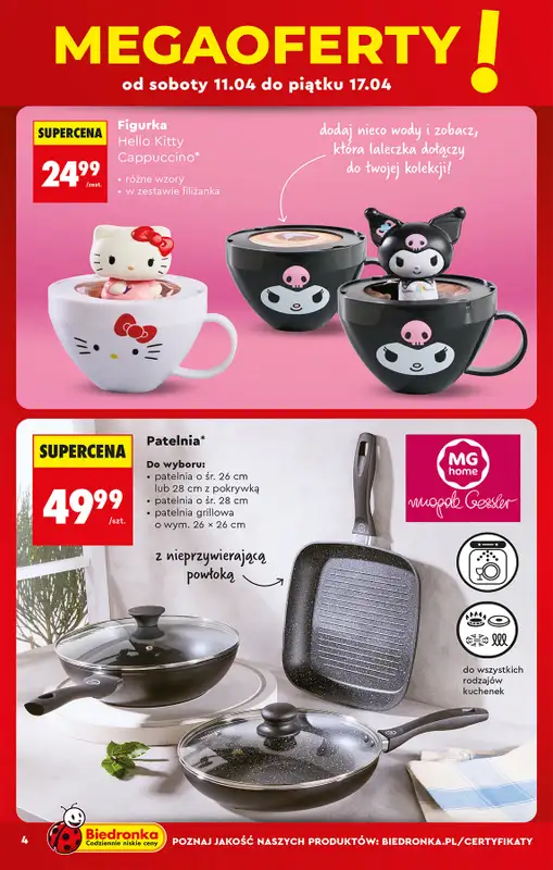 Biedronka - gazetka promocyjna Hity i inspiracje, od 11.04 od soboty 11.04 do środy 22.04 - strona 6