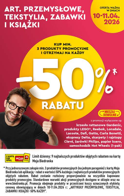 Biedronka - gazetka promocyjna Hity i inspiracje, od 11.04 od soboty 11.04 do środy 22.04 - strona 3