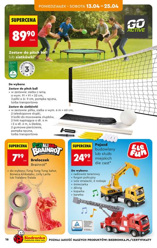 Biedronka - gazetka promocyjna Hity i inspiracje, od 11.04 od soboty 11.04 do środy 22.04 - strona 18