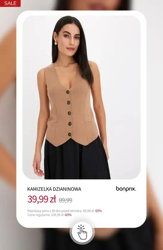 bonprix - gazetka promocyjna SALE do 40 zł od piątku 10.04 do czwartku 16.04 - strona 3