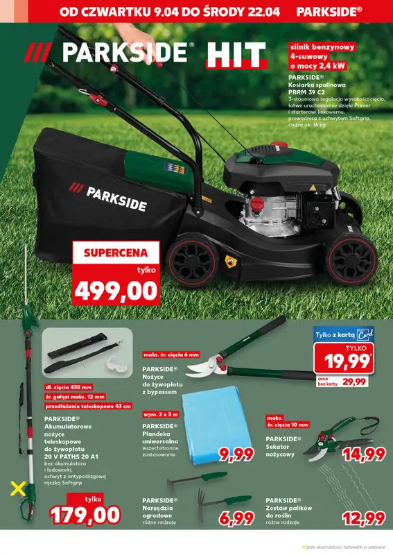 Kaufland - gazetka promocyjna Mocny Start od poniedziałku 13.04 do środy 15.04 - strona 30