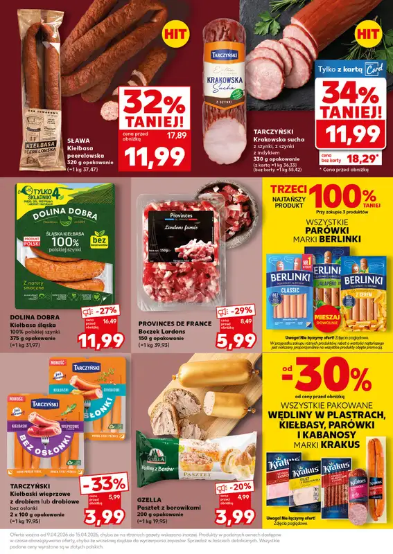 Kaufland - gazetka promocyjna Mocny Start od poniedziałku 13.04 do środy 15.04 - strona 23