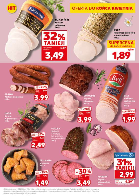 Kaufland - gazetka promocyjna Mocny Start od poniedziałku 13.04 do środy 15.04 - strona 17