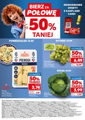 Kaufland - gazetka promocyjna Mocny Start od poniedziałku 13.04 do środy 15.04 - strona 34