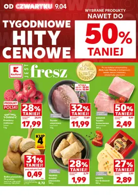 Kaufland - gazetka promocyjna Mocny Start od poniedziałku 13.04 do środy 15.04 - strona 6