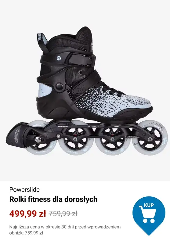 Decathlon - gazetka promocyjna Rolki dla dorosłych od soboty 11.04  - strona 9