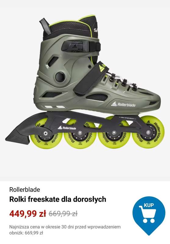 Decathlon - gazetka promocyjna Rolki dla dorosłych od soboty 11.04  - strona 10