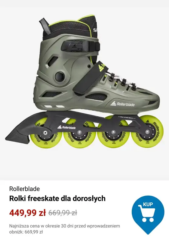 Decathlon - gazetka promocyjna Rolki dla dorosłych od soboty 11.04  - strona 10