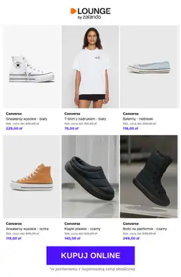 Lounge by Zalando - gazetka promocyjna Specjalne okazje: Converse od piątku 10.04 do niedzieli 12.04 - strona 6