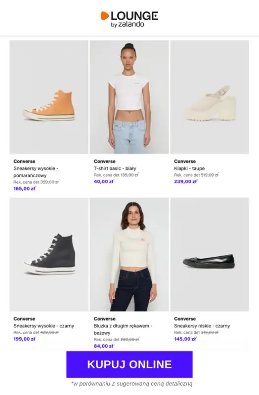 Lounge by Zalando - gazetka promocyjna Specjalne okazje: Converse od piątku 10.04 do niedzieli 12.04 - strona 9