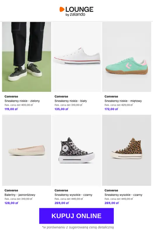 Lounge by Zalando - gazetka promocyjna Specjalne okazje: Converse od piątku 10.04 do niedzieli 12.04 - strona 7