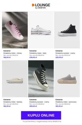 Lounge by Zalando - gazetka promocyjna Specjalne okazje: Converse od piątku 10.04 do niedzieli 12.04 - strona 4