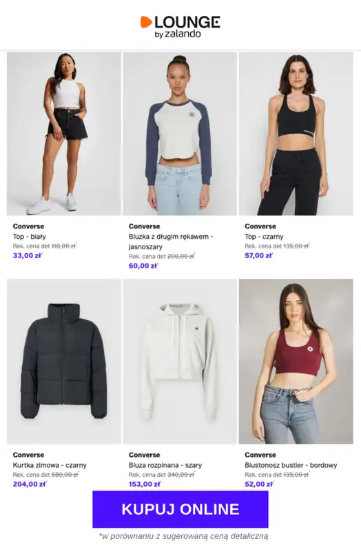 Lounge by Zalando - gazetka promocyjna Specjalne okazje: Converse od piątku 10.04 do niedzieli 12.04 - strona 10