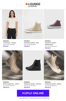 Lounge by Zalando - gazetka promocyjna Specjalne okazje: Converse od piątku 10.04 do niedzieli 12.04 - strona 8