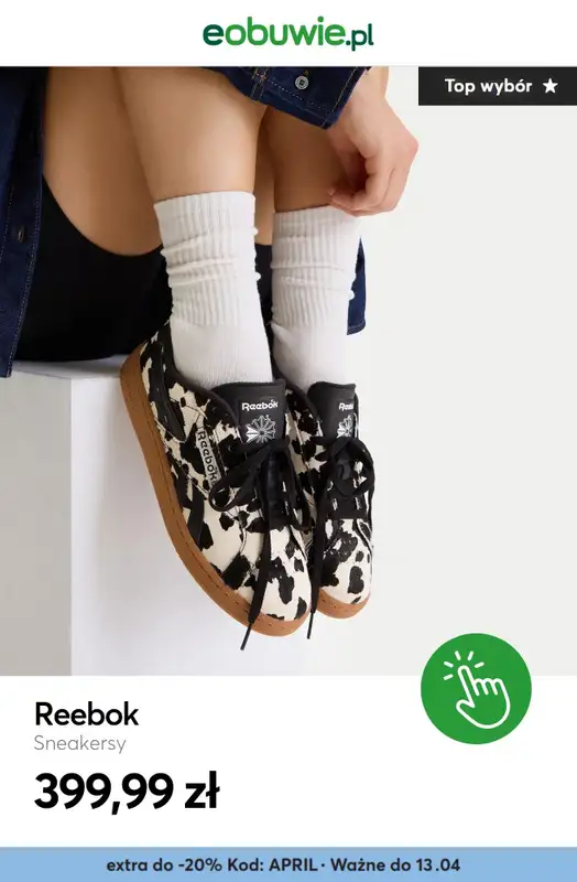eobuwie.pl - gazetka promocyjna Do -20% rabatu przy zakupie min. 2 rzeczy od piątku 10.04 do poniedziałku 13.04 - strona 2