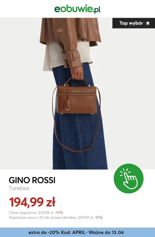 eobuwie.pl - gazetka promocyjna Do -20% rabatu przy zakupie min. 2 rzeczy od piątku 10.04 do poniedziałku 13.04 - strona 5