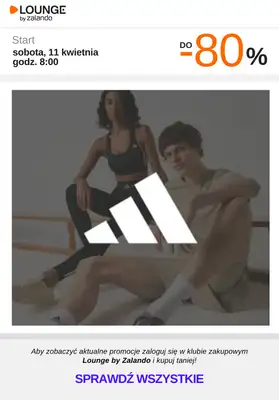 Lounge by Zalando - gazetka promocyjna Do -80% promocje na wybrane marki na WEEKEND! od soboty 11.04 do niedzieli 12.04