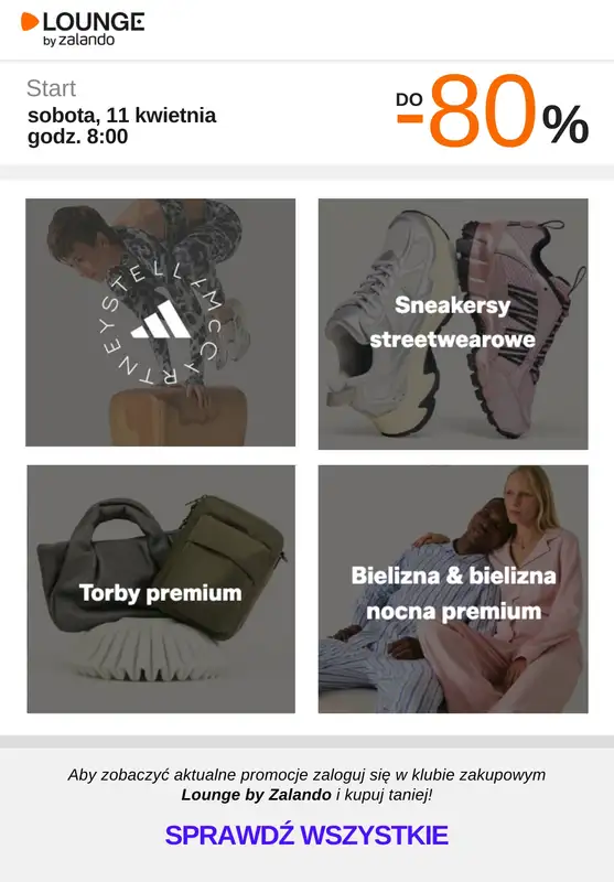Lounge by Zalando - gazetka promocyjna Do -80% promocje na wybrane marki na WEEKEND! od soboty 11.04 do niedzieli 12.04 - strona 8