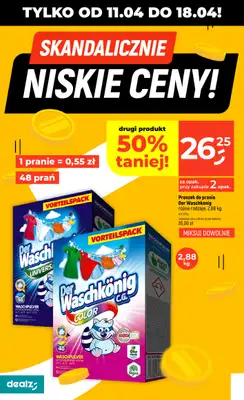 Dealz - gazetka promocyjna Skandalicznie niskie ceny! od soboty 11.04 do soboty 18.04 - strona 10