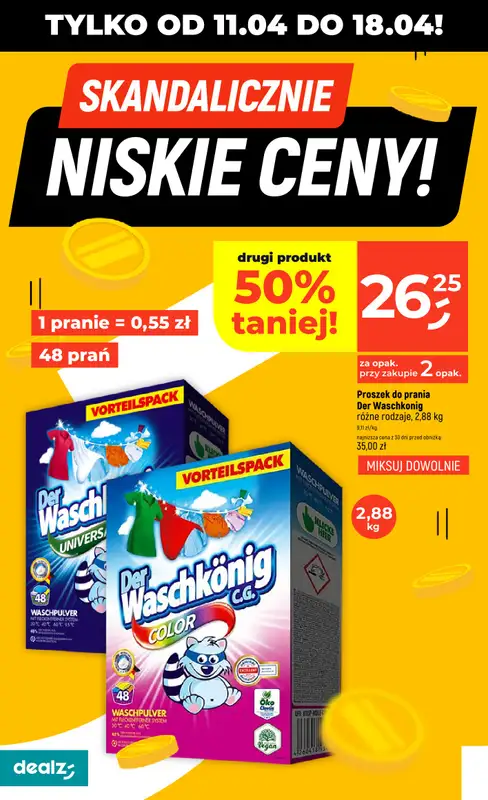 Dealz - gazetka promocyjna Skandalicznie niskie ceny! od soboty 11.04 do soboty 18.04 - strona 10