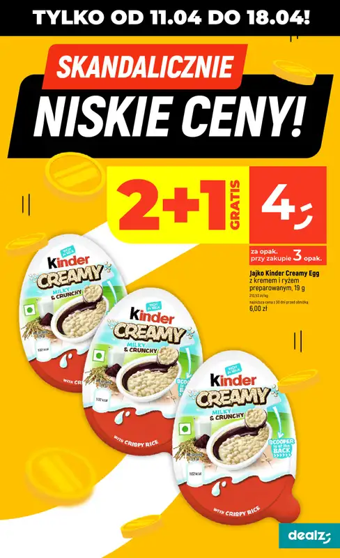 Dealz - gazetka promocyjna Skandalicznie niskie ceny! od soboty 11.04 do soboty 18.04 - strona 3
