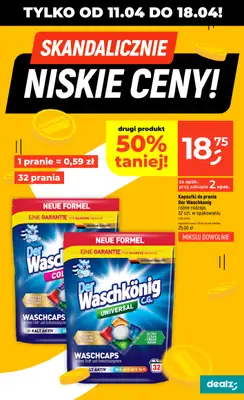 Dealz - gazetka promocyjna Skandalicznie niskie ceny! od soboty 11.04 do soboty 18.04 - strona 11